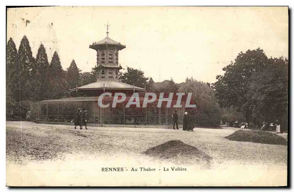 Rennes - Au Thabor - La Volière — editor não visível, número de série não visível - Frente