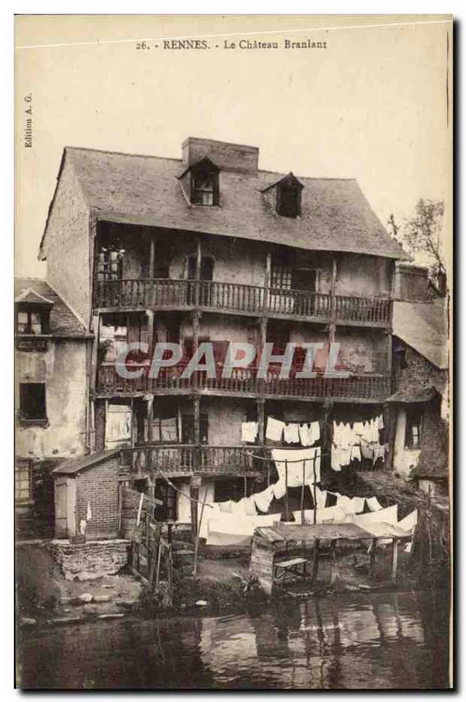 Rennes - O Castelo Treme — Edição A. G., n°26 - Frente