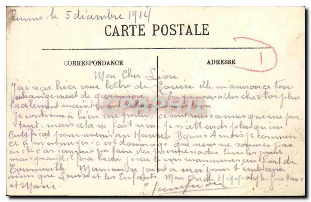 Rennes — Panorama — A.G. - Verso