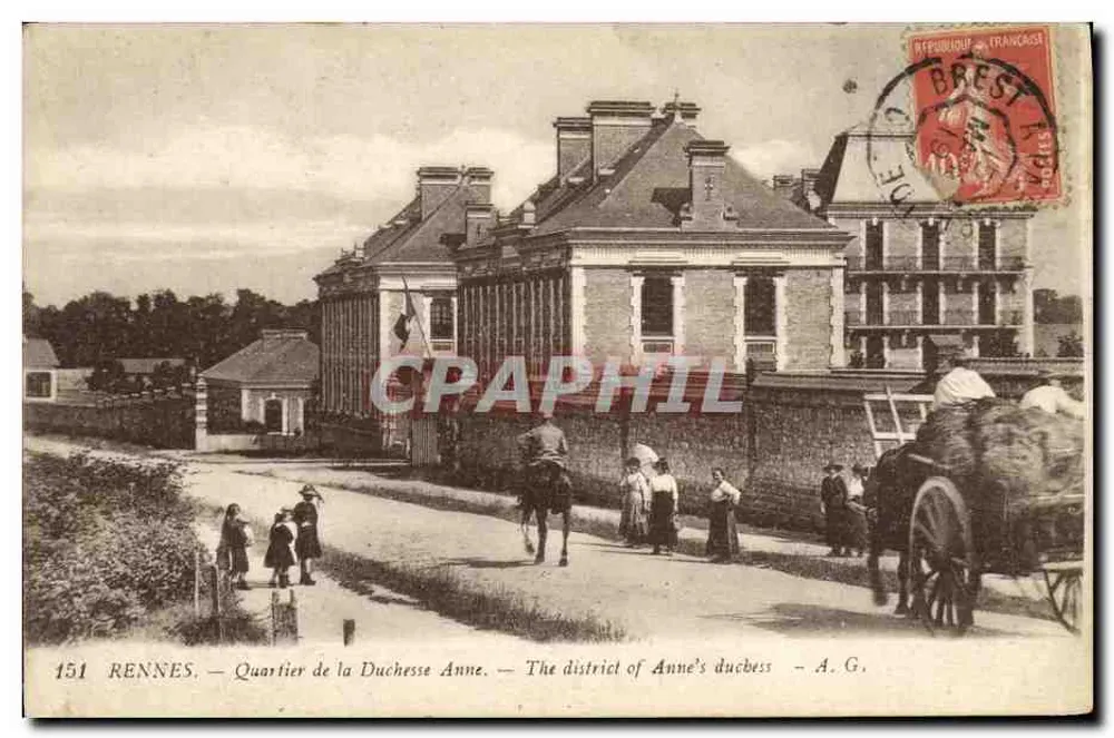 Rennes — Viertel der Herzogin Anne — A.G. n°151 - Vorderseite
