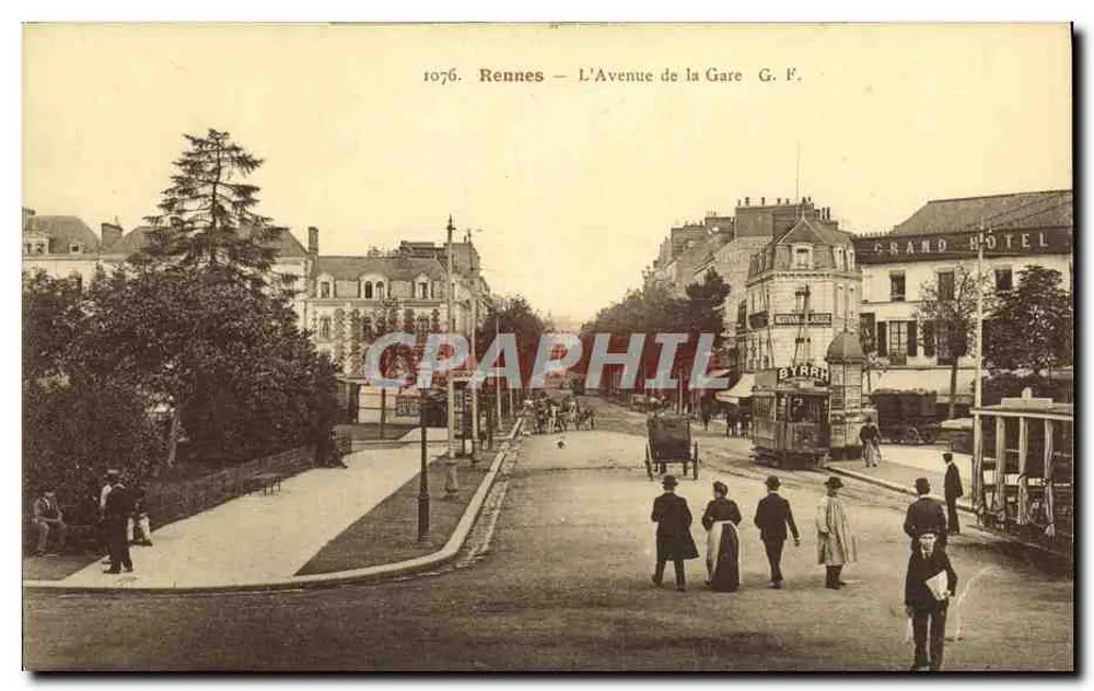 Rennes — Avenida da Estação — G. F. - Frente