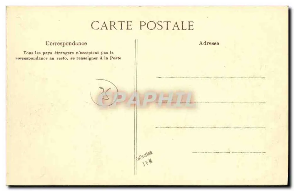 Rennes — Avenida da Estação — G. F. - Verso