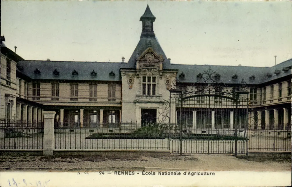 Rennes — Escola Nacional de Agricultura — A.G. 24 - Frente