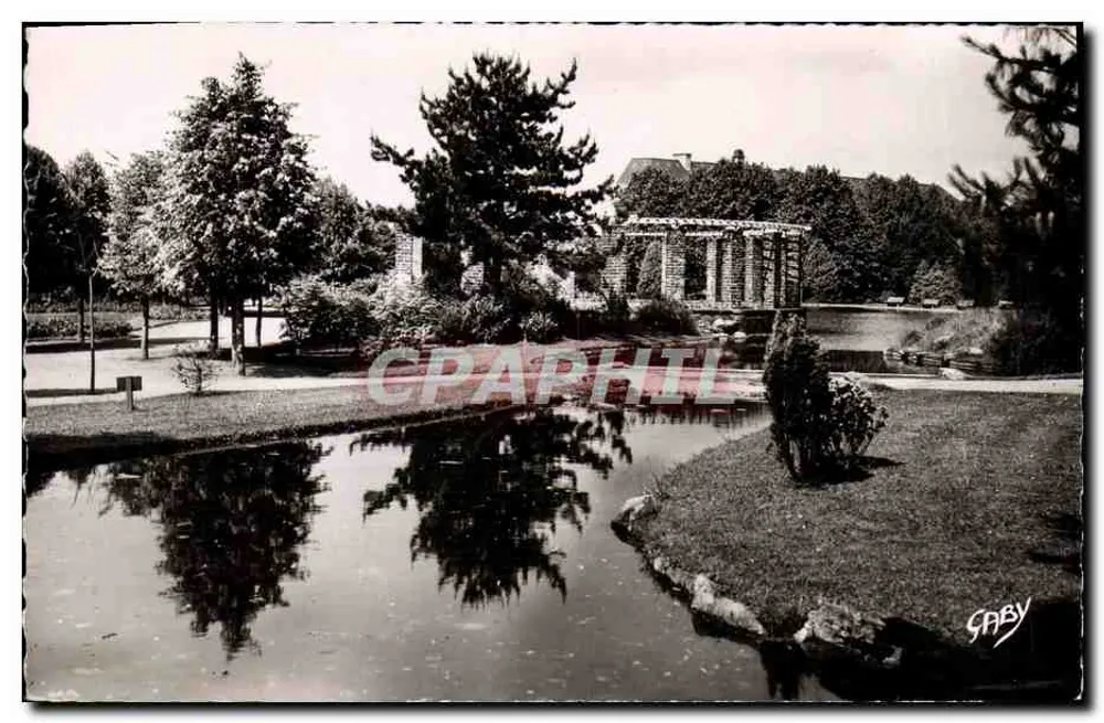 Jardins do Parque Maurepas — Rennes (Il-et-V.) — editor SABY n°135 - Frente