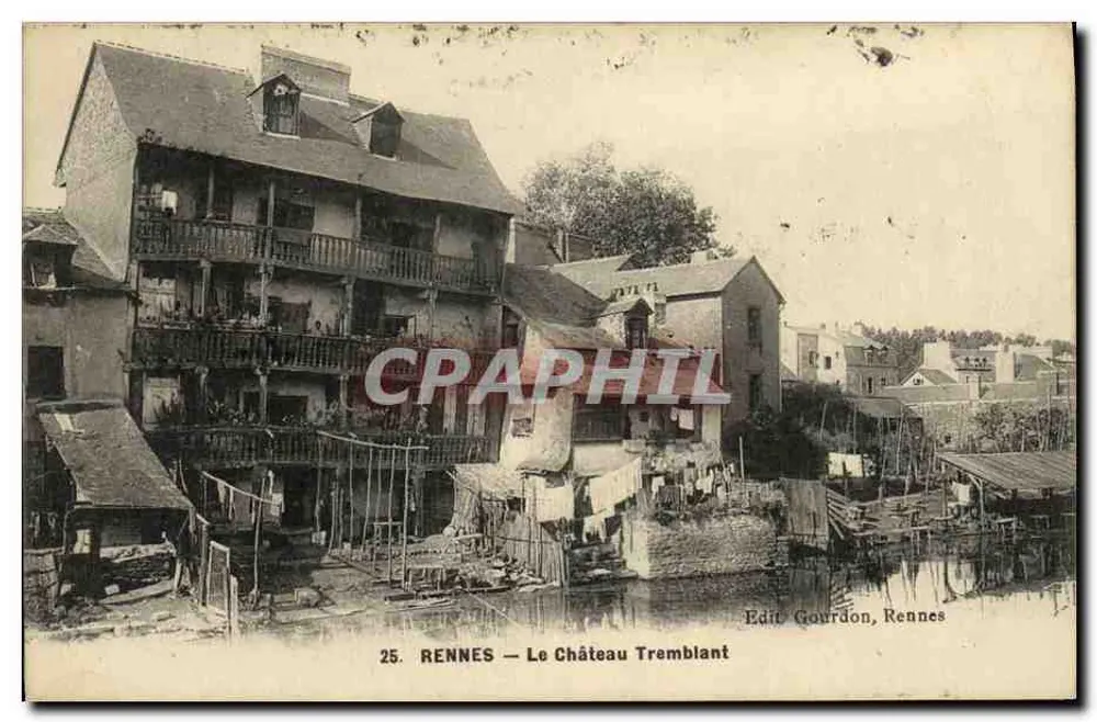 Rennes — O Castelo Tremblant — Edit Gourdon, Rennes - Frente