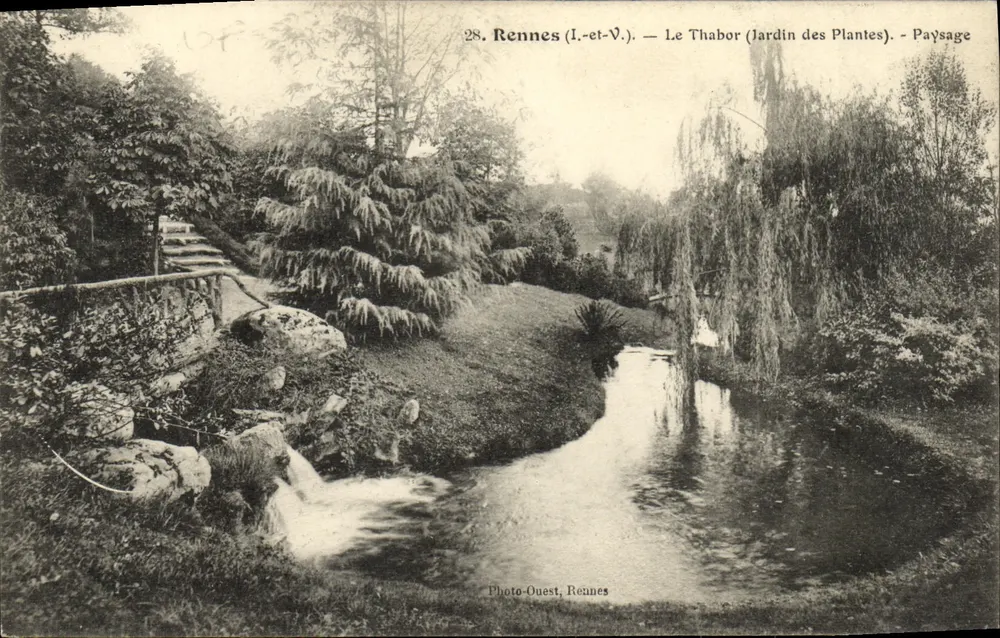Der Thabor (Jardin des Plantes) — Landschaft — Photo-Ouest, Rennes - Vorderseite