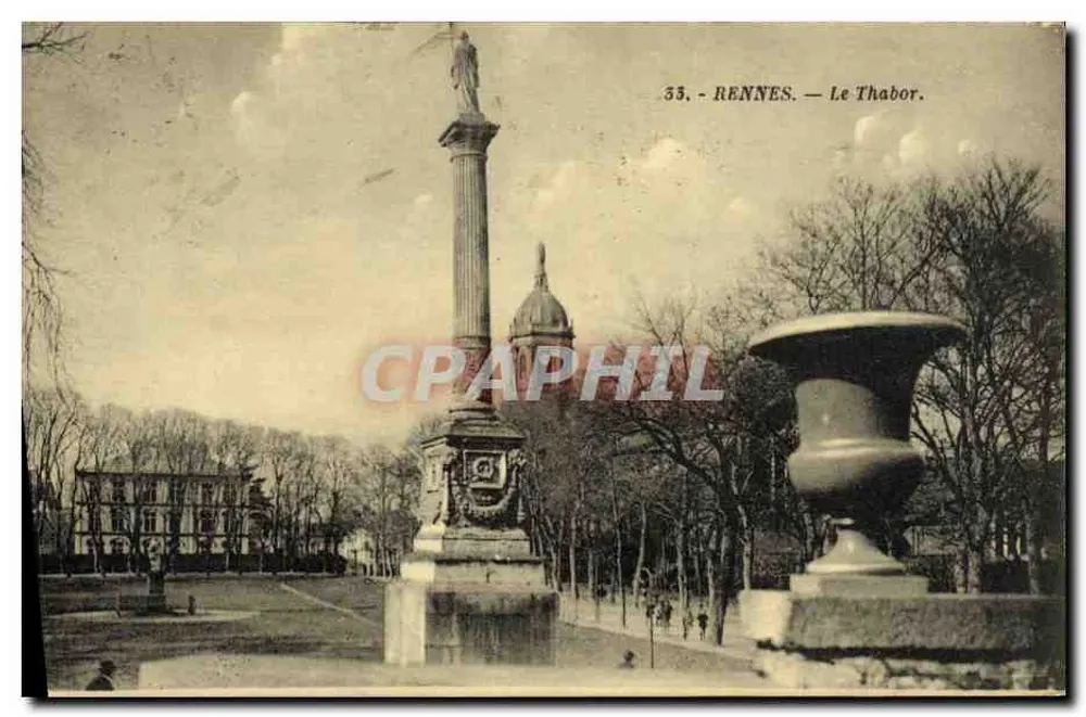 Rennes — Le Thabor — G. Artaud, editor, n°33 - Frente