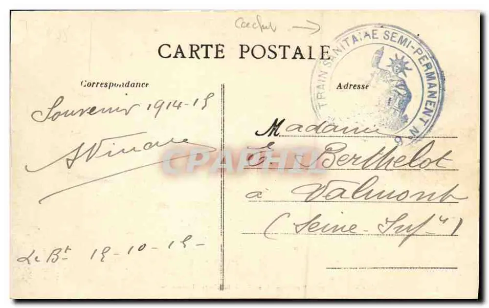 Rennes (Ille-et-Vilaine) - Palácio da Universidade — J. Sorel, editor, Rennes, n° 52 - Verso