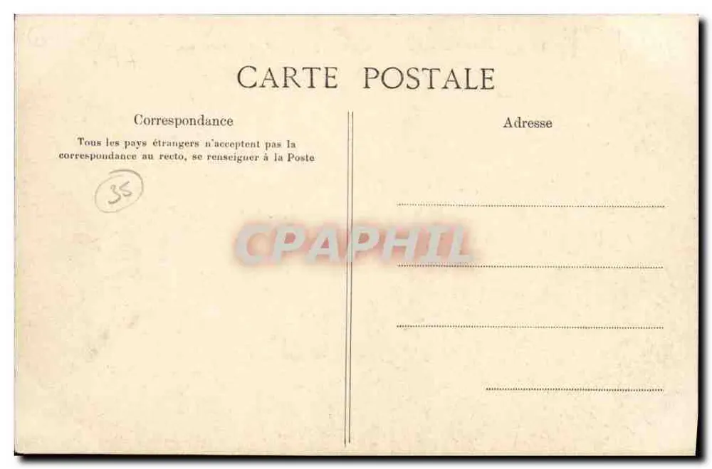 Rennes — Les Quais Duguay-Trouin und Lamennais — G.F. n°1005 - Rückseite