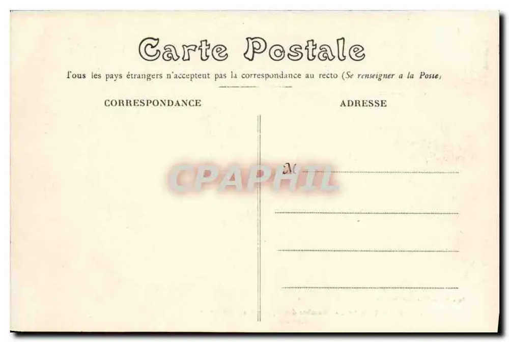Rennes — Palast der Gerechtigkeit — Kammer der Berufungsgerichte — F. Mary-Rousselière Verlag, Rennes - Rückseite