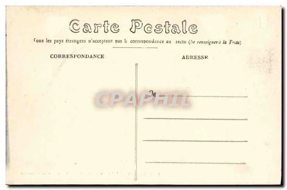 Rennes — Palast der Gerechtigkeit — Erdgeschoss-Galerie — E. Mary-Rousselière, Verlag, Rennes - Rückseite