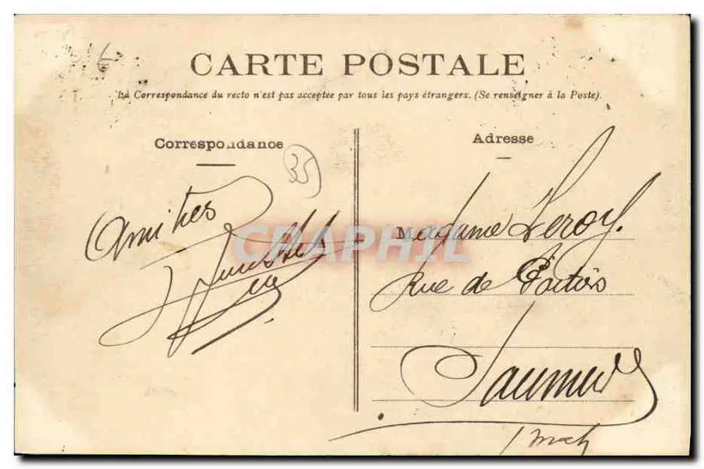 Rennes — Entrata del Cimitero dell'Est — E. Mary-Rousselière, editore Rennes - Verso
