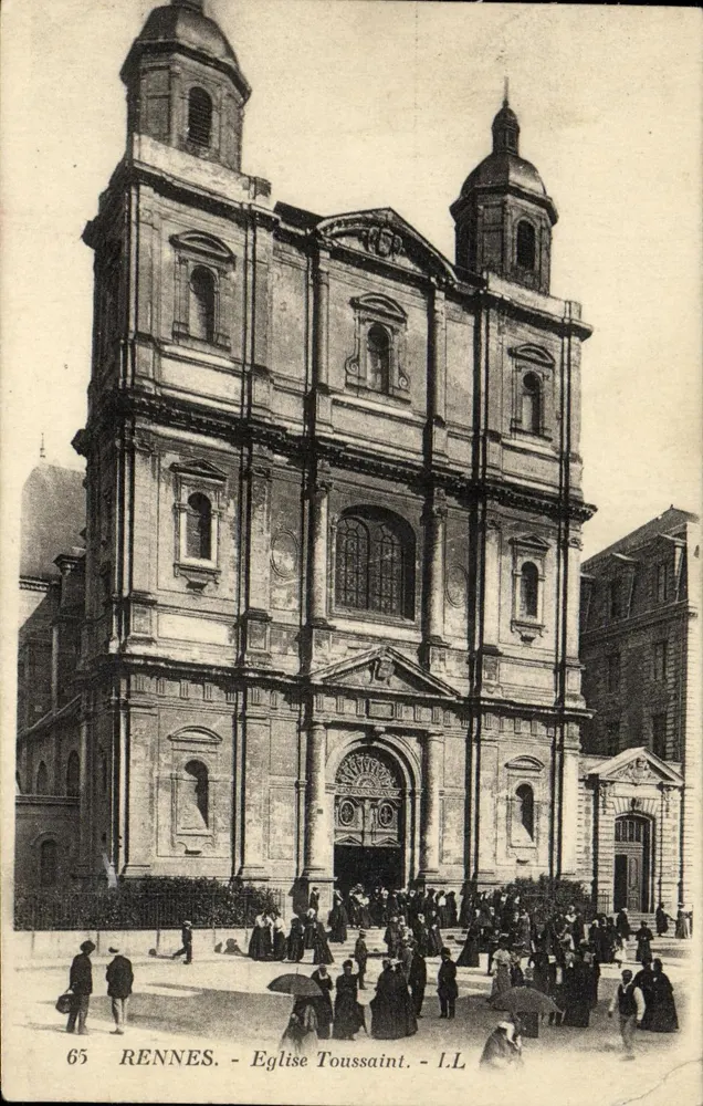 Rennes — Église Toussaint — I.L. — n° 65 - Frente