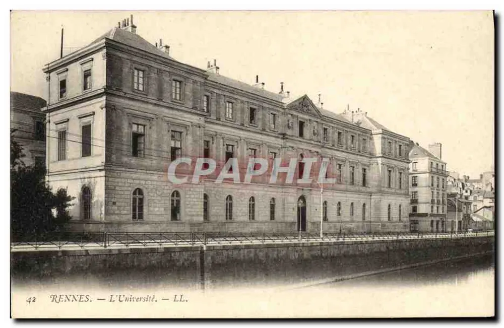 Rennes — A Universidade — LL. - Frente