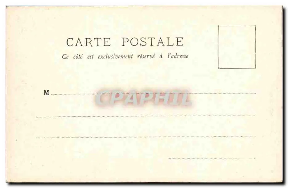 Rennes — A Universidade — LL. - Verso