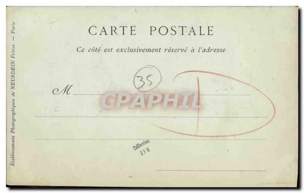 Rennes — A Casa de Du Guesclin — Depósito de Imagens L. Le Pace - Verso