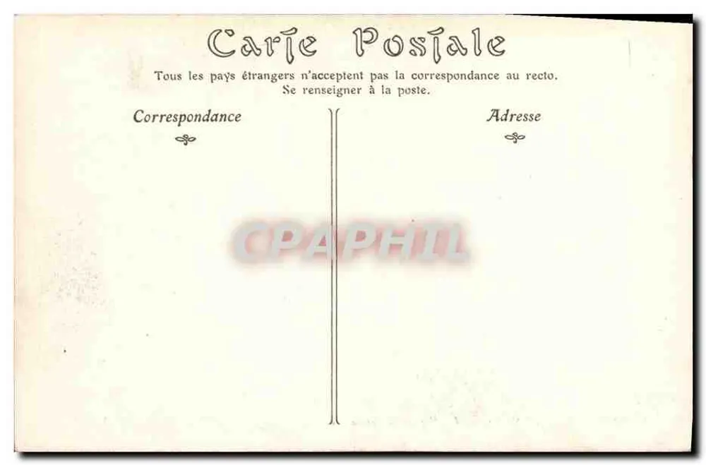 Rennes — A Nave da Catedral - Verso
