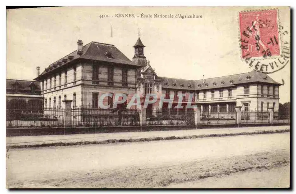 Rennes - Escola Nacional de Agricultura — editor anônimo, n° 4410 - Frente