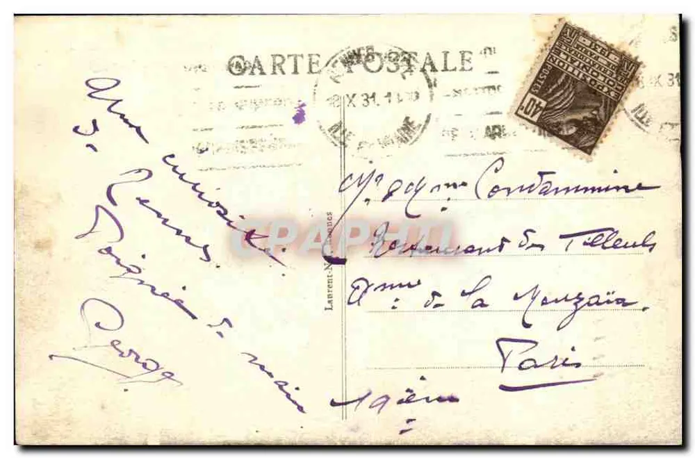 Rennes — Schloss Branlant oder Haus des Cadet Roussel (17. Jahrhundert) - Rückseite