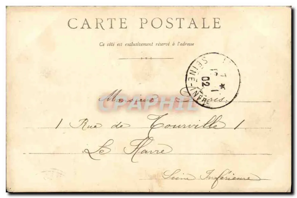 Caserne St-Georges — Rennes — Verlag 'Spmities' - Rückseite