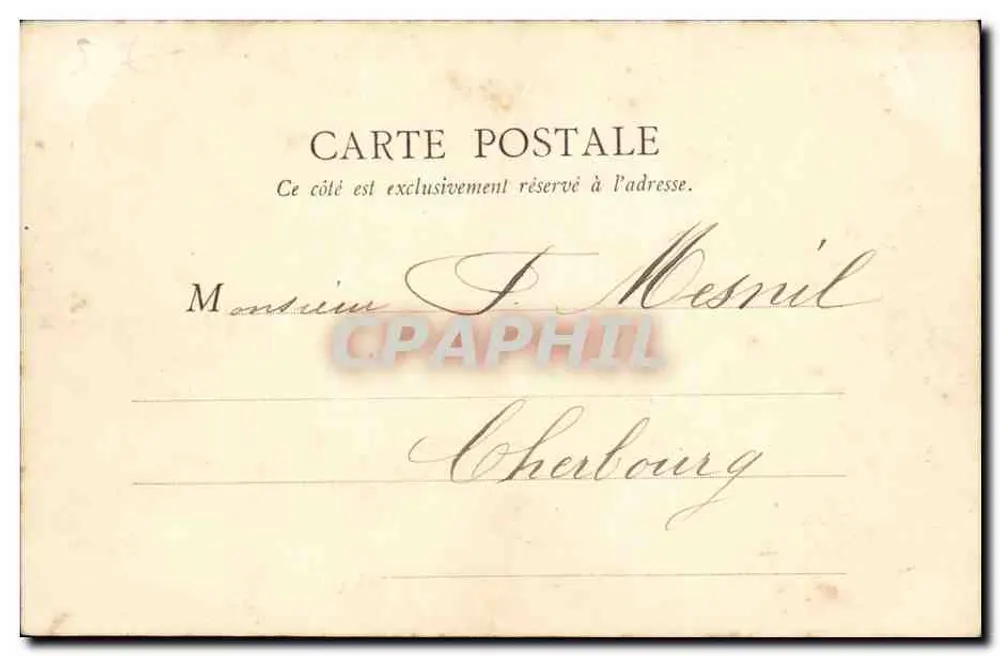 Escola Normal de Institutoras — Rennes, le Herbourg — De Jongh, fot., Neuilly-Paris - Verso