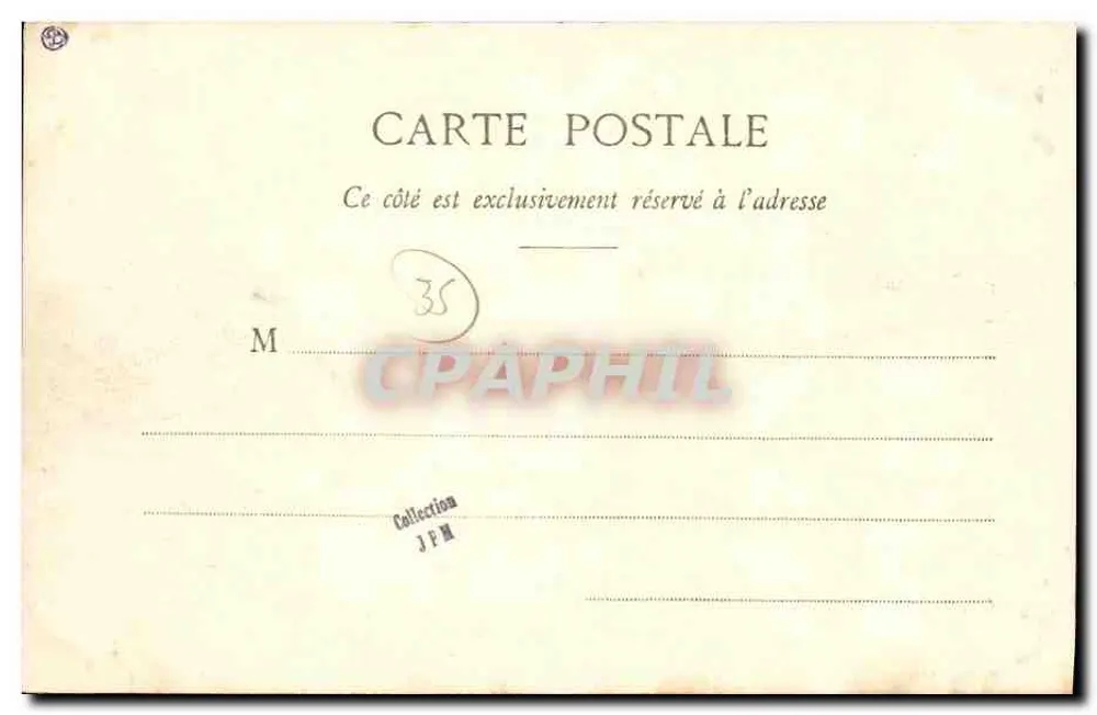 Rennes - Caserne St-Georges — Warnet-Lefèvre, Rennes - Verso