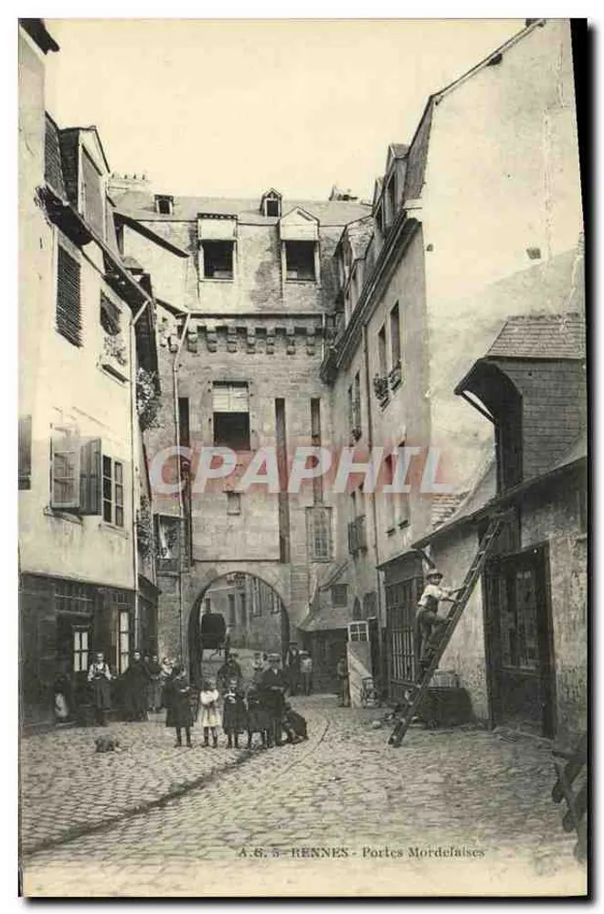 Rennes - Portes Mordulaises — A.G. 5 — Verlag A.G. 5 - Vorderseite