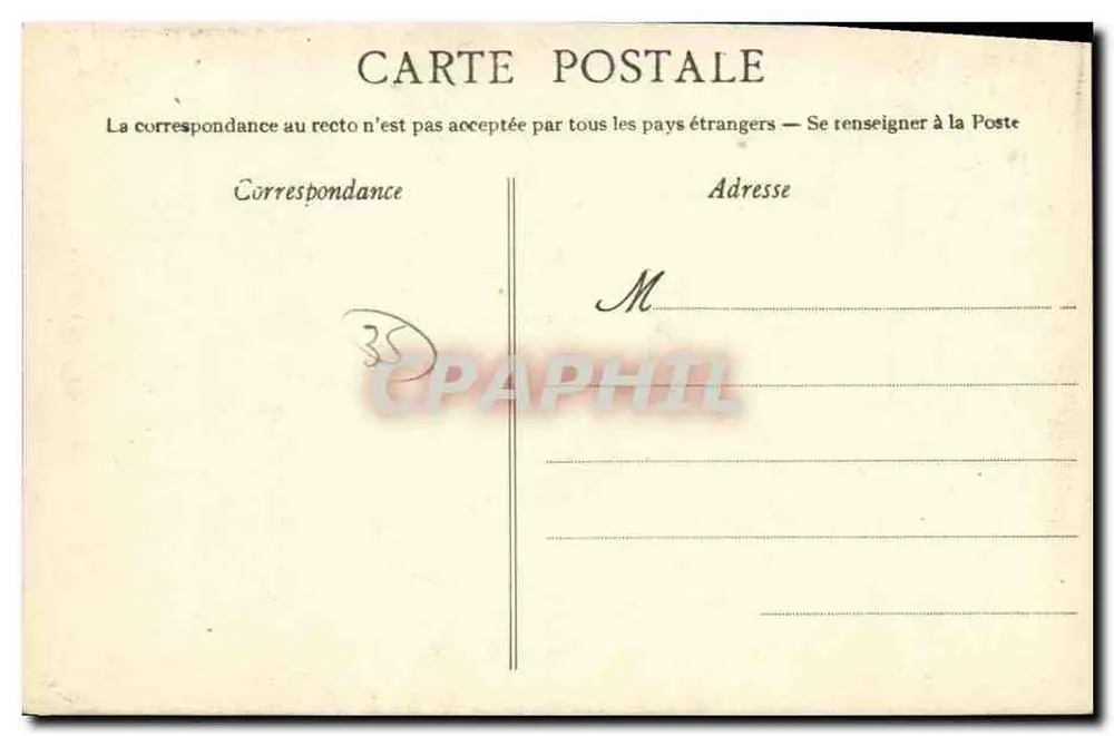 Rennes - Portes Mordulaises — A.G. 5 — Verlag A.G. 5 - Rückseite