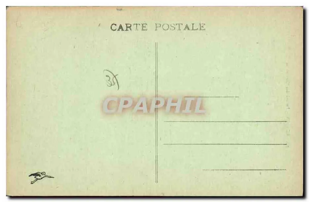 Rennes - Portal das Carmelitas — editor não identificado, n° de série 73 - Verso