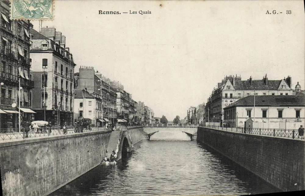 Rennes — Les Quais — A.G. - 33 - Frente