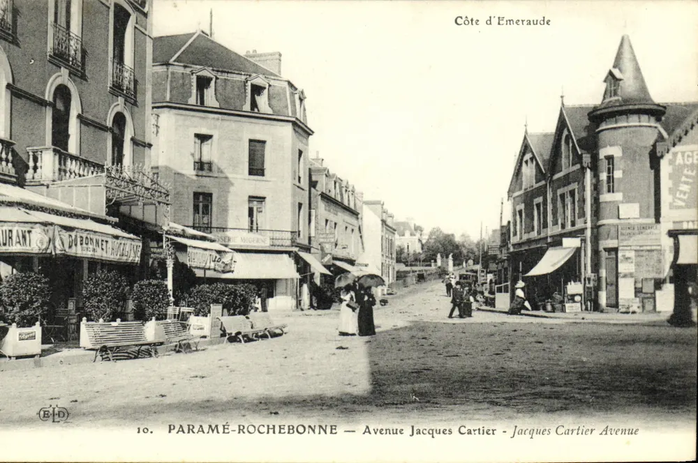 Paramé-Rochebonne — Avenue Jacques Cartier — Côte d’Emeraude - Vorderseite