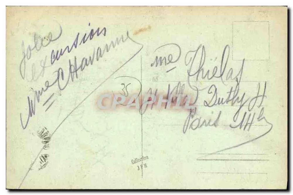 Côte d'Émeraude - Emerald Coast — Praia de Rochebonne — G. F. — n° 4849 — Editado em St-Malo - Verso