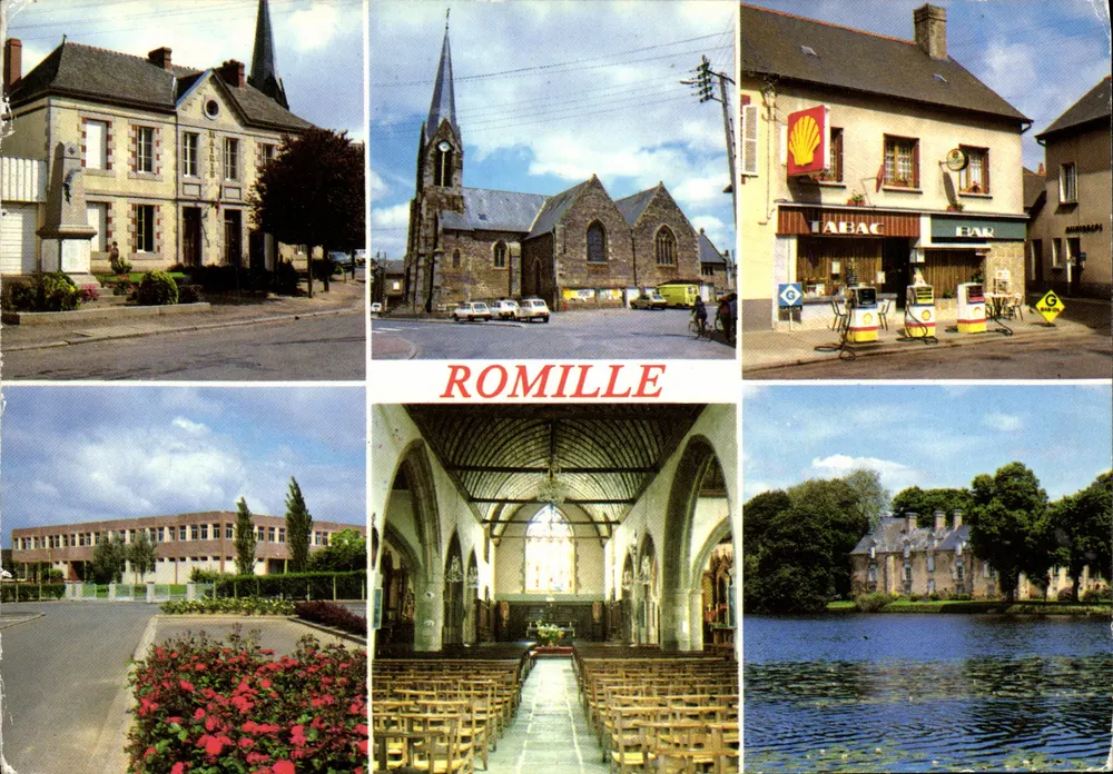 Romille — widok panoramiczny — Pierre Artaud & Cie, ZIL St-Herblain - Awers