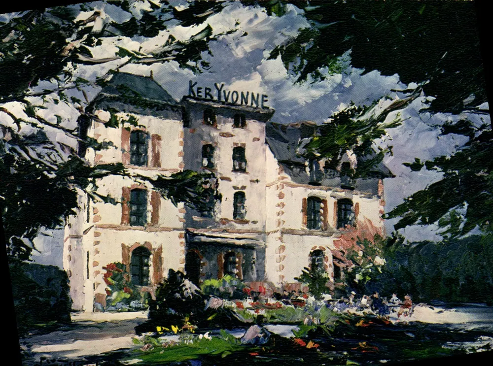 Familien-Pensionhotel KER-YVONNE — ROTHÉNEUF (Ille-et-Vilaine) — Verlag GABY - Vorderseite