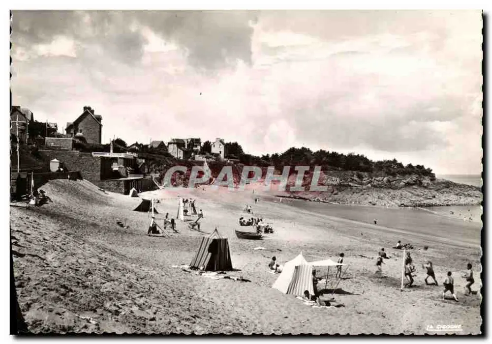 Strand von ROTHÉNEUF — Ansicht der Küste von Enthon — Ausgabe LA CIGOGNE - Vorderseite