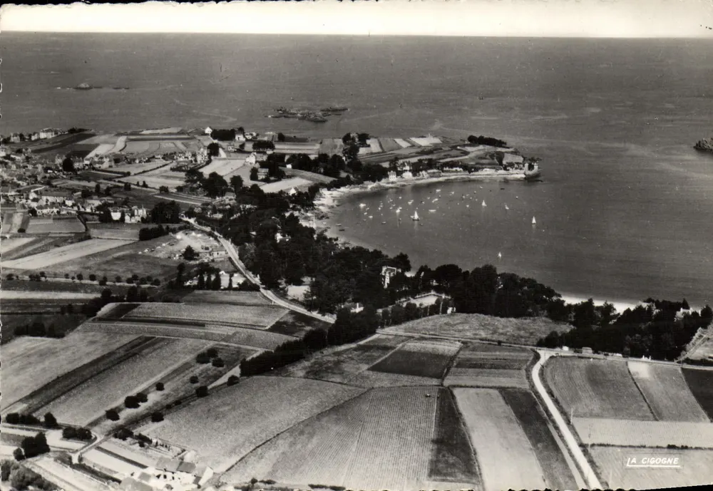 Rothenef (Ille-et-Vilaine) — widok z lotu ptaka — Wyd. « La Cigogne », Nantes - Awers