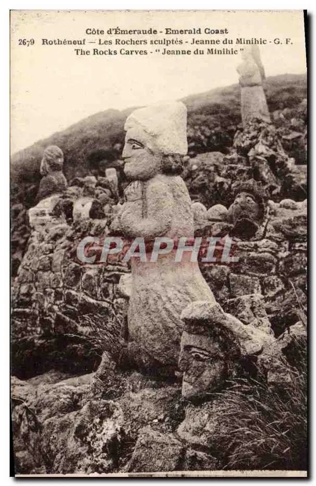 Côte d'Émeraude - Emerald Coast — Die Geknüpften Felsen - Jeanne du Minihic - G. F. - n° 2679 - Vorderseite