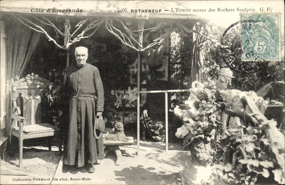 Rotheneuf — Der Einsiedler, Autor der Gekauften Felsen — G.F. n°4466 - Vorderseite