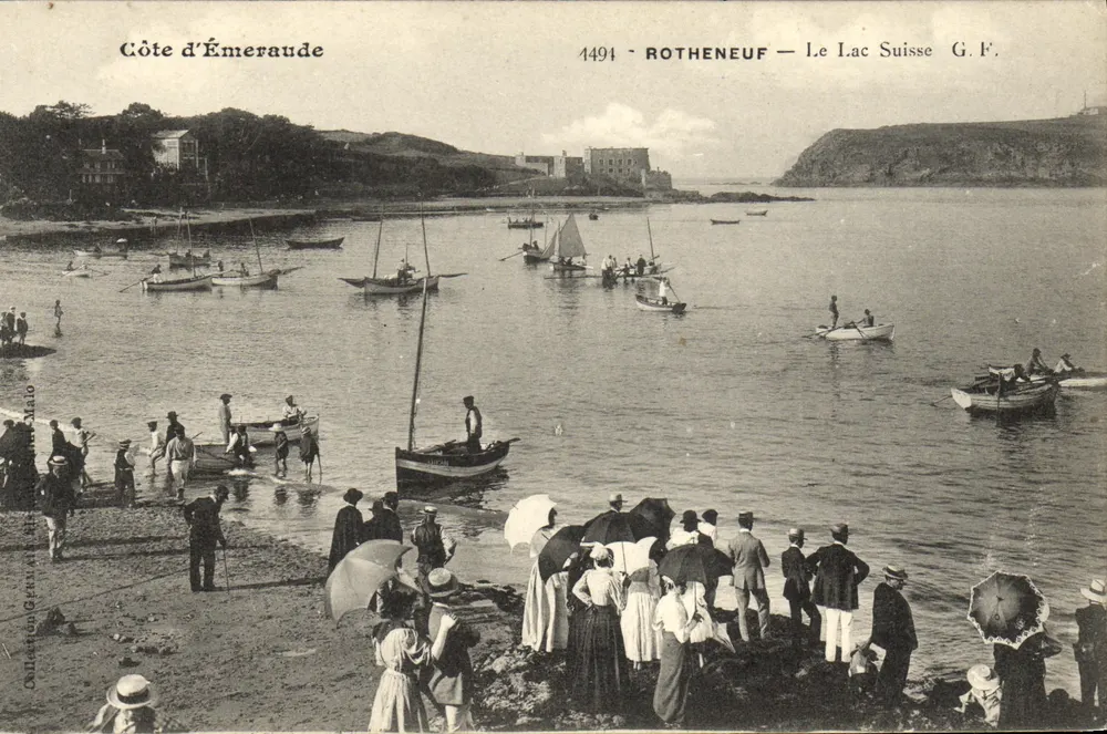 Rotheneuf — Het Zwitserse meer — G.F. — Kust van Emeraude - Voorkant