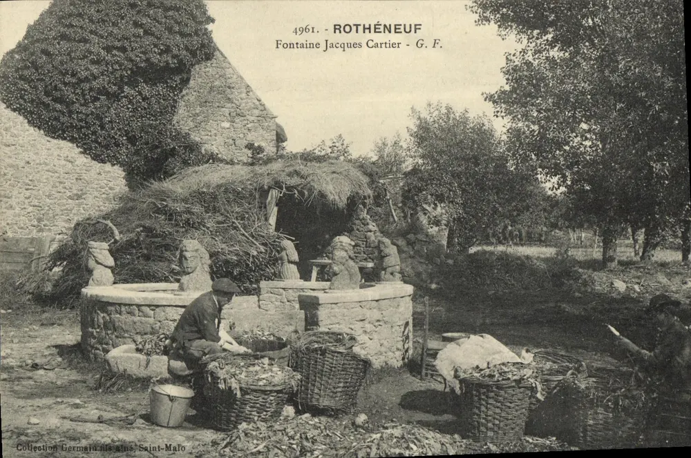 Rothéneuf — Brunnen — Jacques Cartier G.F. n°4961 - Vorderseite