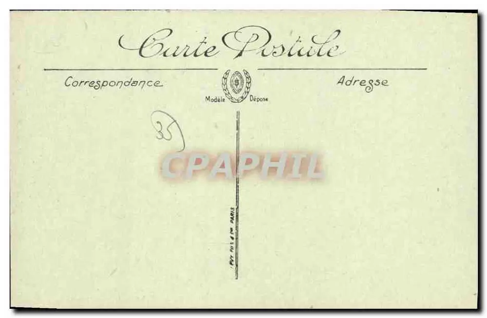 Rothèneuf — Saída da Missa — LL. — n°36 - Verso