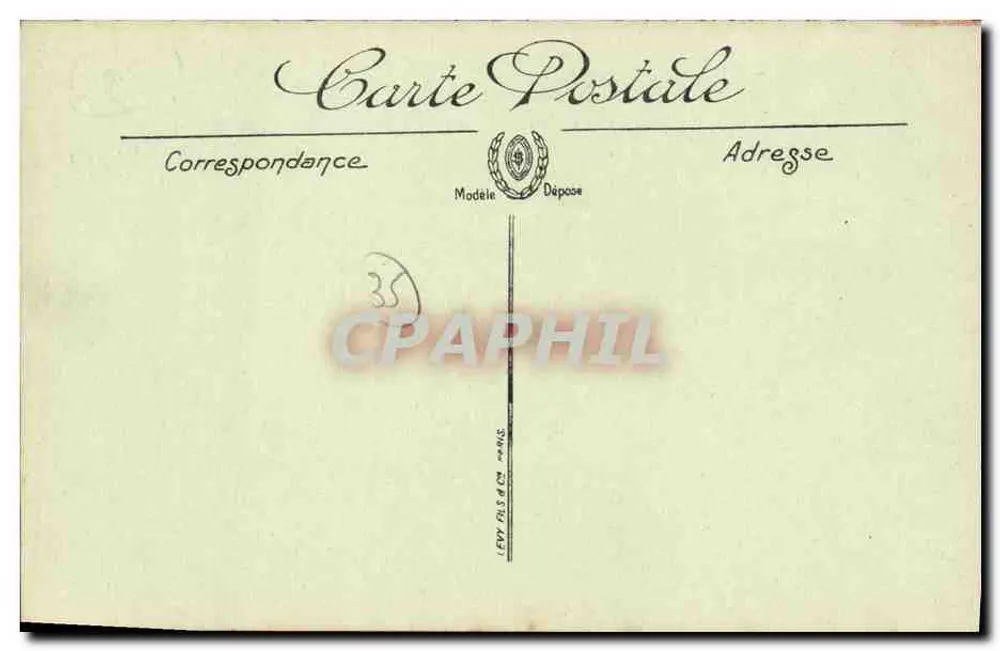 Rothéneuf — Alte Gentilhommière, wo Jacques Cartier geboren wurde — LL. - Rückseite