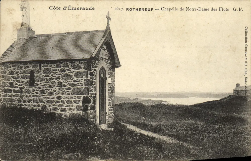 Côte d'Émeraude — Rotheneuf — Kapelle Notre-Dame des Flots — G.F. - Vorderseite