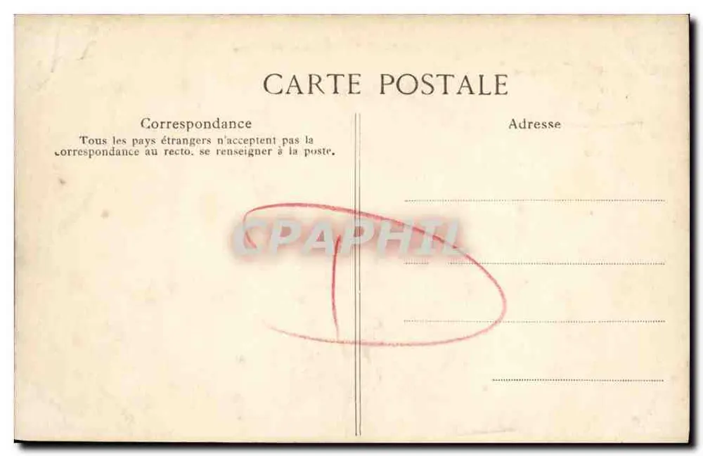 Rothenéuf — Ein Stück des Hafens — Verlag E.D. n°1086 - Rückseite