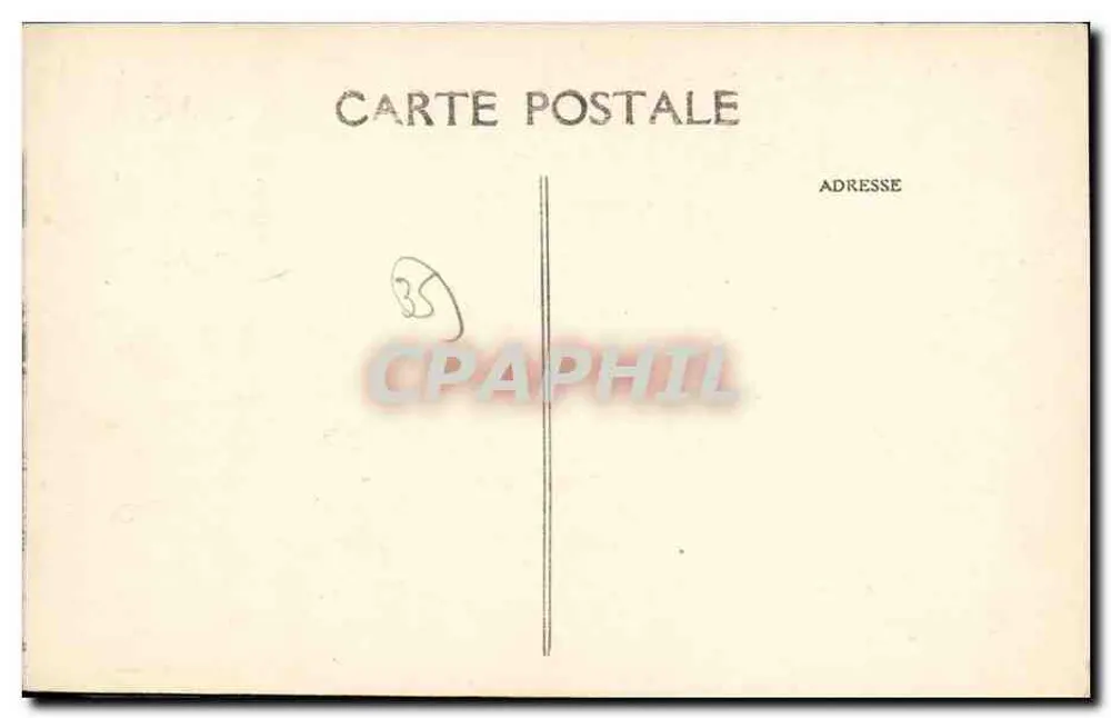 Rothéneuf — Le Havre, Nordwestseite — Verlag A. Lamiré, Rennes - Rückseite
