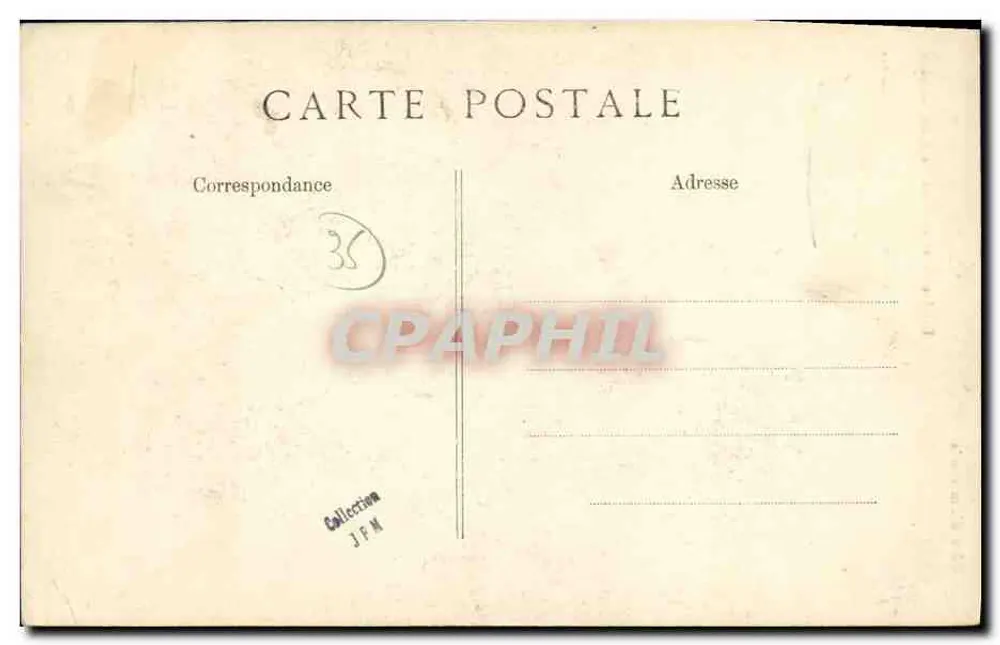 Côte d'Émeraude — Gesichter in einem Baumstamm — Verlag B.P.D. Nr. 38 - Rückseite