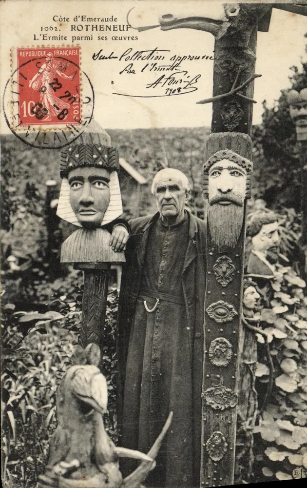 Küste von Émeraude — ROTHENEUF — Der Einsiedler unter seinen Werken — Verlag: ROTHENEUF - Vorderseite