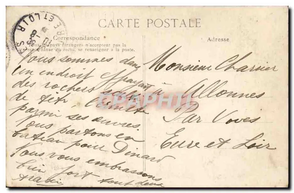 Küste von Émeraude — ROTHENEUF — Der Einsiedler unter seinen Werken — Verlag: ROTHENEUF - Rückseite