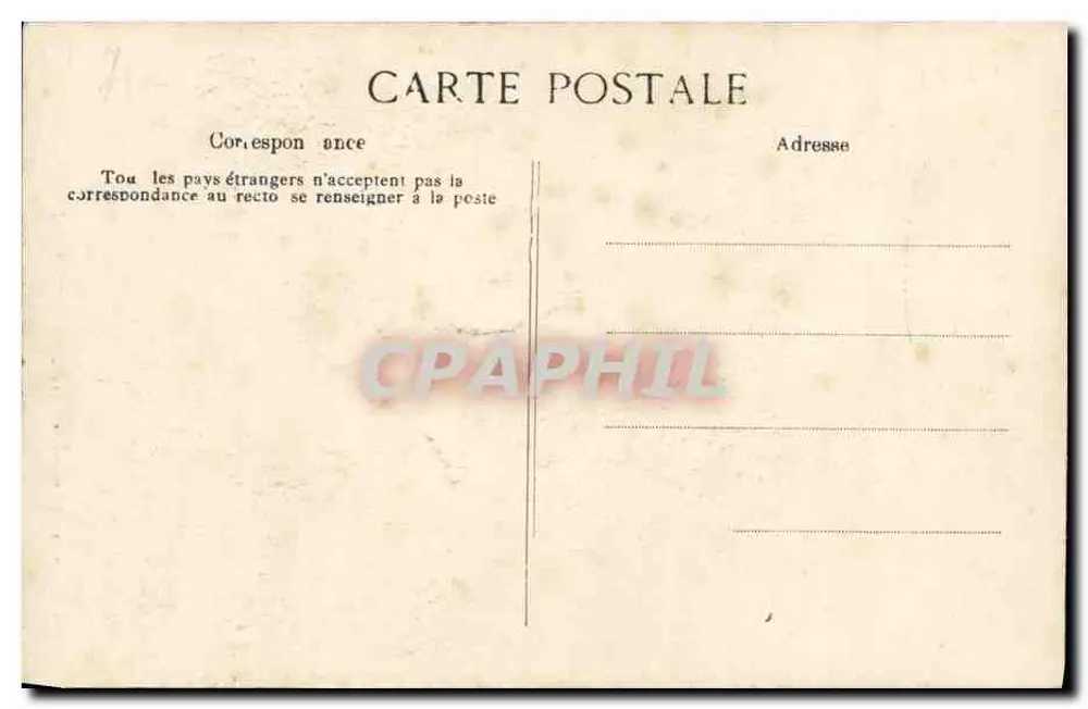 Côte d'Émeraude — ROTHENEUF — O Abismo — Editora E.P.D. n°1113 - Verso
