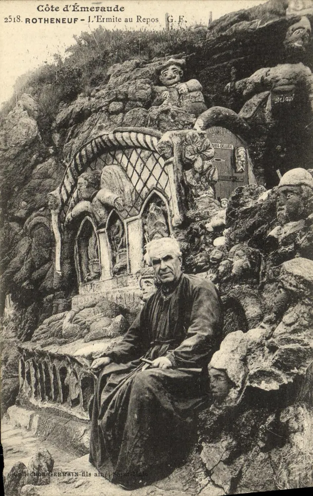 Côte d'Émeraude — Der Einsiedler im Ruhestand — G.F. / J. Rotheneuf fils aîné - Vorderseite